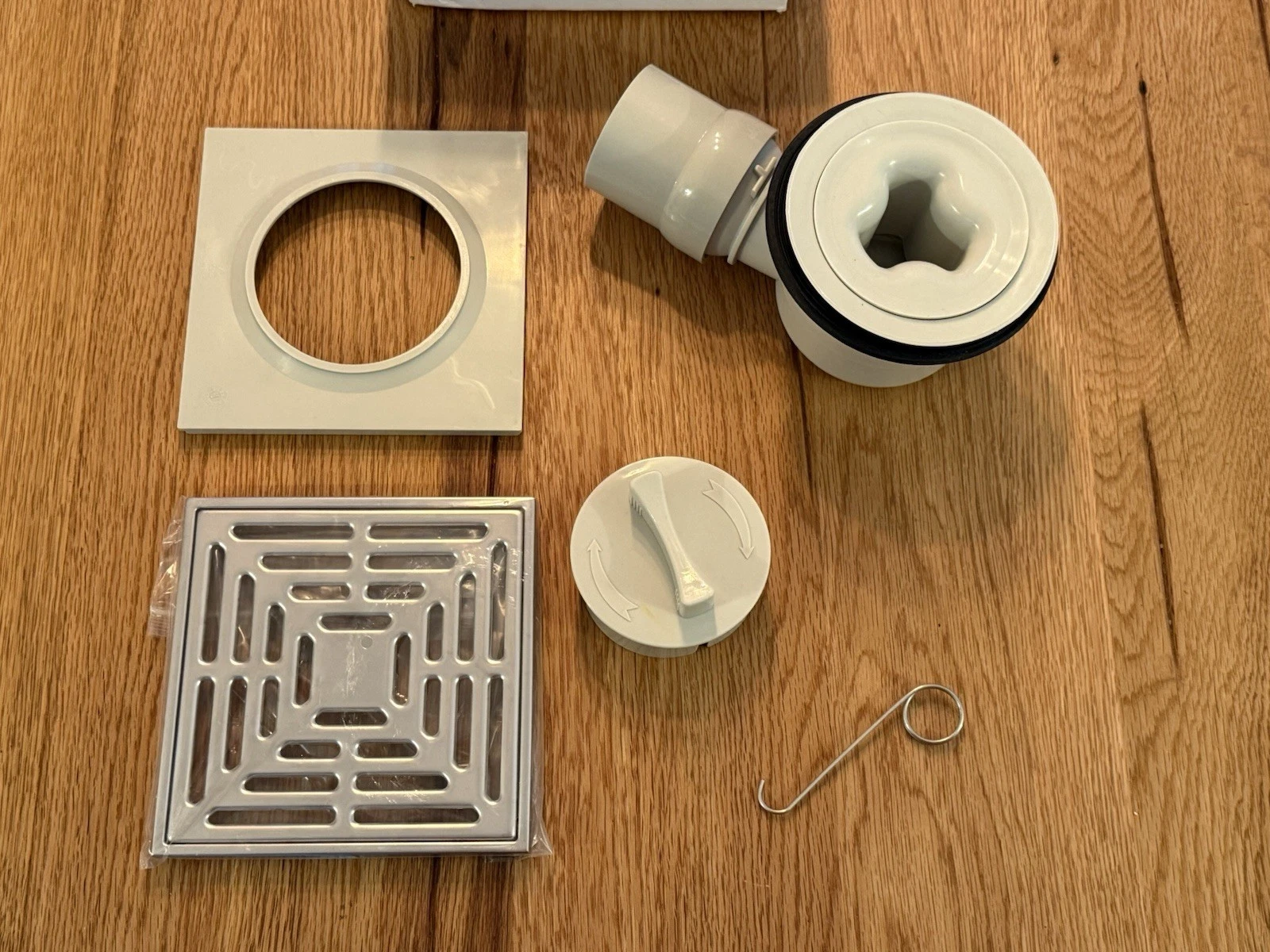 Kaskade Horizontal Wet Room Shower Outlet Trap For Tiling 40L/min 148mm - New 5