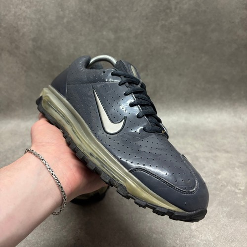 Vintage 2003 Nike Air Max Metallic Grey Trainers (UK8.5) - Picture 5 of 5