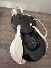 Adidas AE100 Response Wrestling Headgear Black Adult Ear Guard Chin Strap