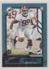 2020 Panini Playbook Rookies Purple Raekwon Davis #187 0y59