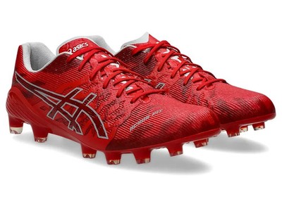 ASICS DS LIGHT ACROS 3 klassische rot-weiße Fußballschuhe kostenloser Versand...