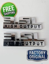 Used 2 Oem Dodge Charger Magnum 3.5l High Output Fender Emblem Used 2 Oem Dodge Charger Magnum 3.5l High Output Fender Emblem