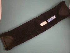 Lettia CoolMax Dressage Girth Cover, Black 25"