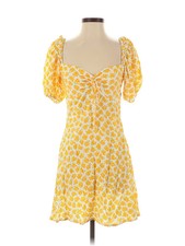 Faithfull the Brand Women Yellow Casual Dress 4