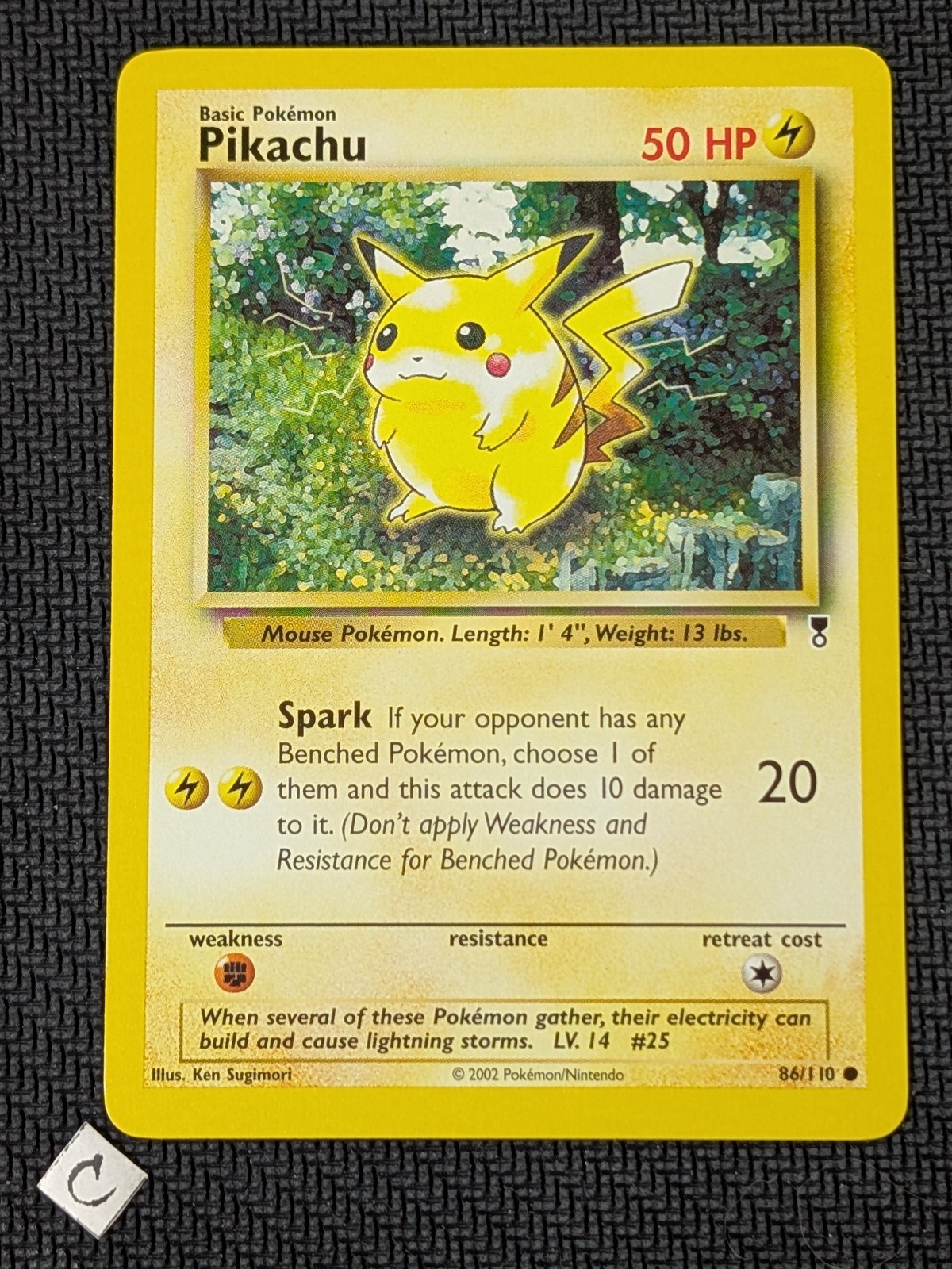 Pikachu 86/110 - Legendary Collection Common Pokemon TCG LP