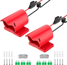 2 Packs Power Wheel Adapter for Milwaukee M12 Battery Adapter 12V Battery Conver