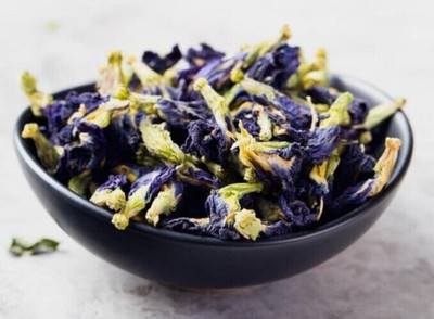 Butterfly Pea Flower Organic Flowers Dried Tea ~ Clitoria Ternatea ~100% Premium