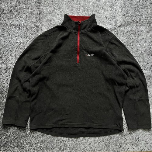Rab, Vintage Rab Polartec 1/3 Zip Outdoor Hiking Travel Fleece Man's Size L