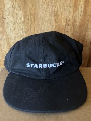Starbucks Black Baseball Cap Spellout Logo Adjustable Coffee  display picture 3