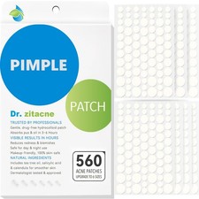 560 ct. Pimple Patches for Face, 560 Value Count Pack of 1 , Transparent