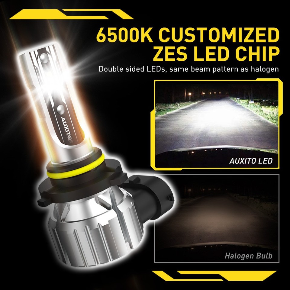 CANBUS H11 9005 LED Headlight Super Bright Bulbs Kit White 40000LM High/Low Beam