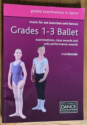 RAD Klasse 1-3 Ballettmusik für Set Übungen & Tänze (2014) männlich & weiblich
