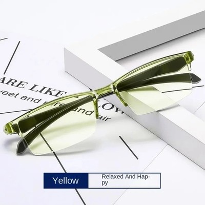 Smart Automatic Zoom Reading Glasses Anti Blue Ray Eyeglasses Autofocus Power...