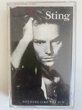 Sting ...Nothing Like The Sun Cassette 1987 A M Records Chrome Tape