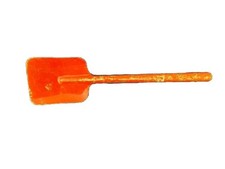 Vintage Tin Red and Green Sand Shovel Kids 7 A1-44