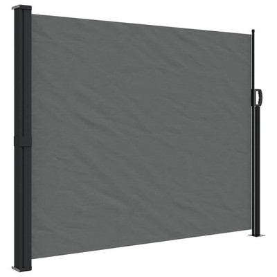 Retractable Side Awning Polyester Outdoor Sun Shade Privacy Screen Wind vidaXL