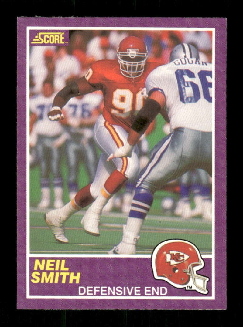 1989 Score Supplemental #407S Neil Smith RC rookie NMMT TZ1 BXCP71