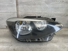BMW 1 SERIES F20 F21 PRE LCI COMPLETE HALOGEN HEADLIGHT DRIVER RIGHT 7229686