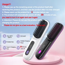 Wireless Straightening Comb Quick Heating Special Perming Comb