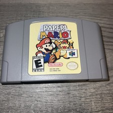 Paper Mario (Nintendo 64, 2001) Authentic Tested, Working, & PRISTINE