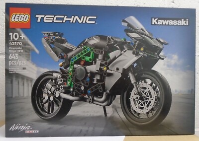 LEGO Technic #42170 Kawasaki Ninja H2R Motorcycle 643 Pieces NEW SEALED