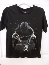 NEW FILA SPORT BOYS MOISTURE WICKING SHORT SLEEVE FOOTBALL SHIRT SIZES M, XL