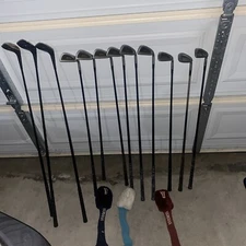 Yamaha Secret Professional Carbon Golf Iron Set 3-SW & Driver X-200 1, 3, 4
