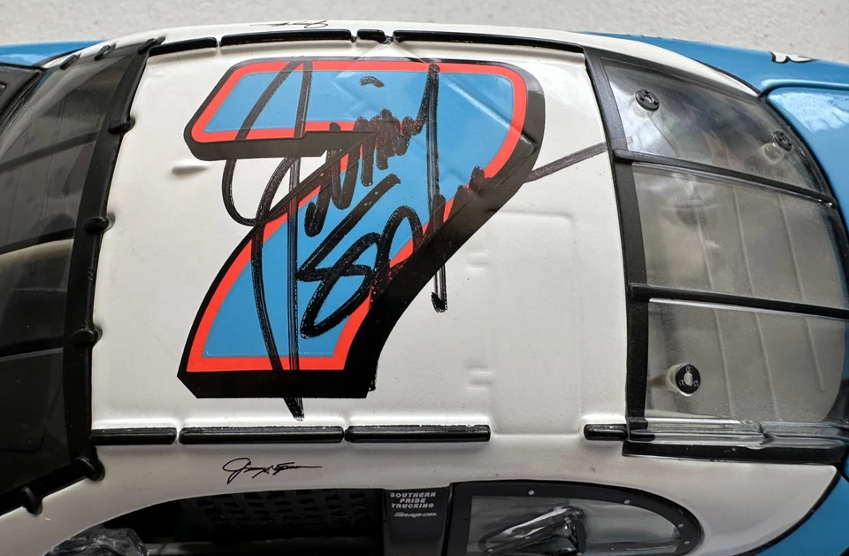 RADIO SATELITAL SIRIUS DIECAST JIMMY SPENCER NASCAR 1/24 ¡CON MONGO! - AUTOGRAFIADO! Foto 2 de 4