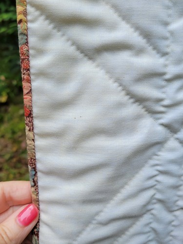 Hand Stitched Quilted Wall Hanging Pinwheels 22.5"×30". Nice!! - Picture 7 of 7