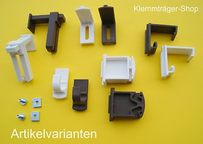 Clamp bracket for roller blind, venetian blind, or cafe bars, without drilling