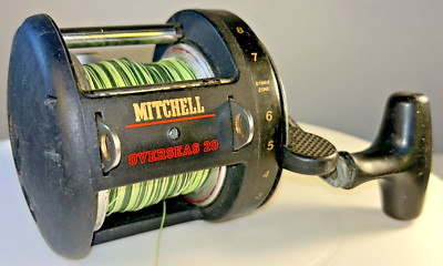 Multiplier Baitcastrolle MITCHELL OVERSEAS 20 Pier, Strand & Boot Vintage
