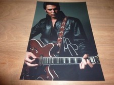 AUSTIN BUTLER signed 12X8 photo ELVIS + COA