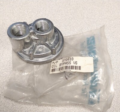 Marine Power 372033, V6 Trans-Dapt Oil Filter Bypass Adapter