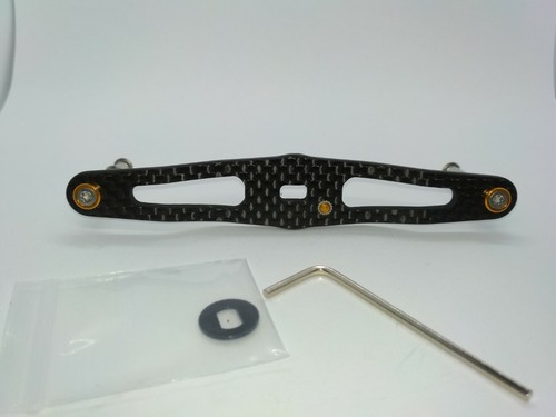 MANIGLIA CARBONIO 80-85-90-95-100 mm PER DAIWA/SHIMANO - Foto 16 di 38