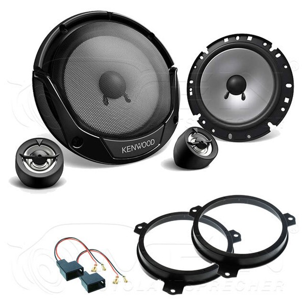 Kenwood Lautsprecher FüR Citroen C1 II 2014-2022 Front Vorn 2-Wege 300W #AI0U-image