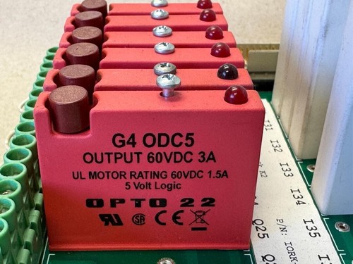 MS-TECH OPTO 22 G4PB24 BOARD I/O RACK K2, IORK-2432-00LR, FROM MORI SEIKI SL-3H - Picture 6 of 10