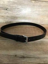 Image of Michael kors black leather belt