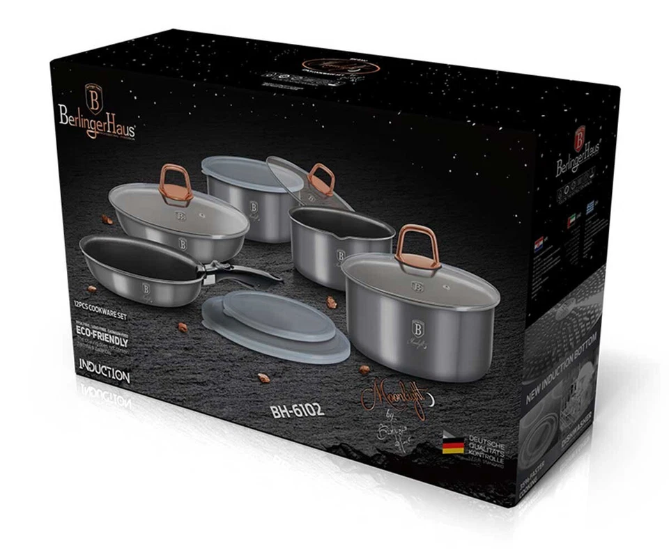 5999108401312 Berlingerhaus batería de cocina de titanio BH-6102 BERLINGER HAUS - Imagen 4 de 4