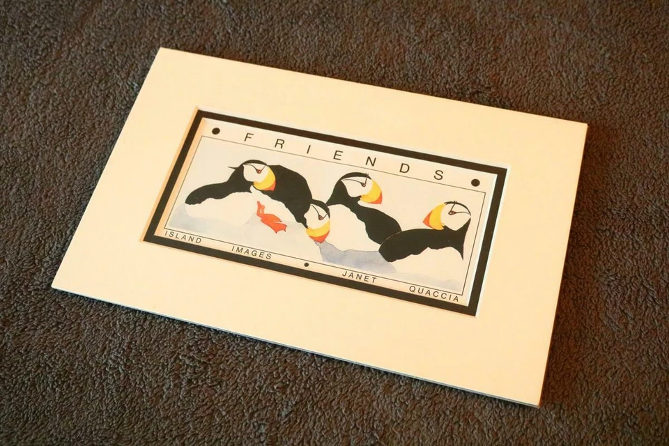 Impressão de imagens da ilha dos pinguins Kodiak artista do Alasca puffin presente divertido humor ZL - Imagem 3 de 4