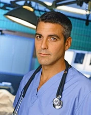 Great Actor GEORGE CLOONEY Glossy 8x10 Photo ER Televsion Show Portrait Print