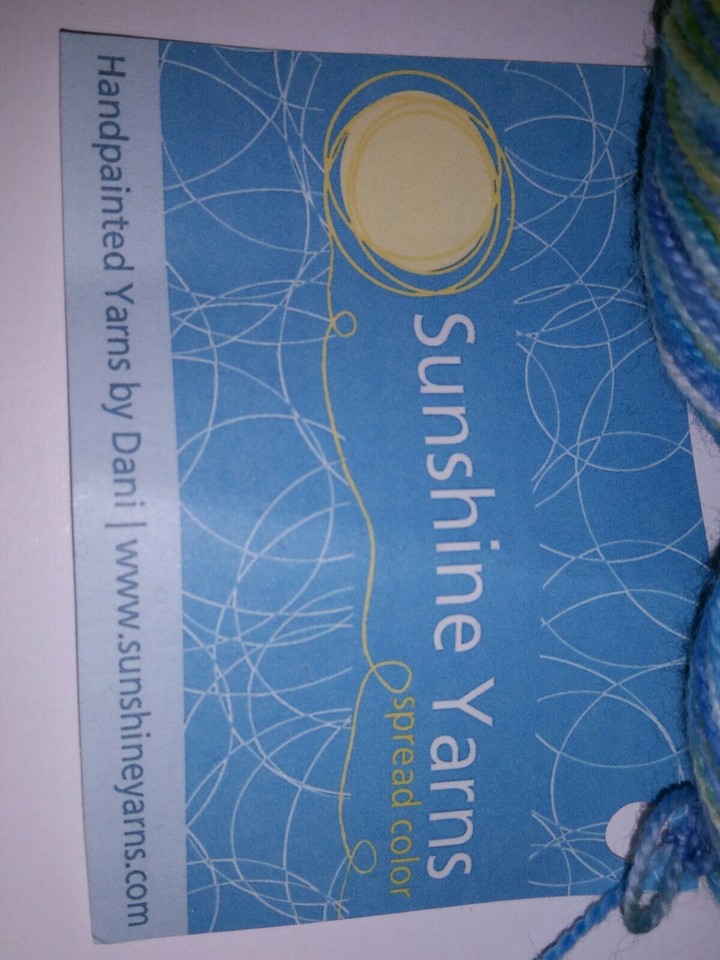 Sunshine Yarns 100% Merino Yarn Twist Superwash SW Color: Hydrangea ...