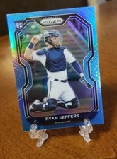 2021 Panini Prizm Baseball Carolina Blue #30 - Ryan Jeffers Rookie Card RC