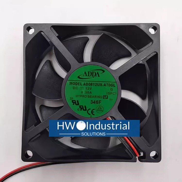 New AD0812UX-A70GL ADDA 8025 12V 0.30A 8CM cooling fan