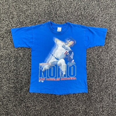Los Angeles Dodgers Hideo Nomo Got Better T-Shirt Tシャツ VTG 90s Hideo Nomo Dodgers T-Shirt Youth Large Adult Mens