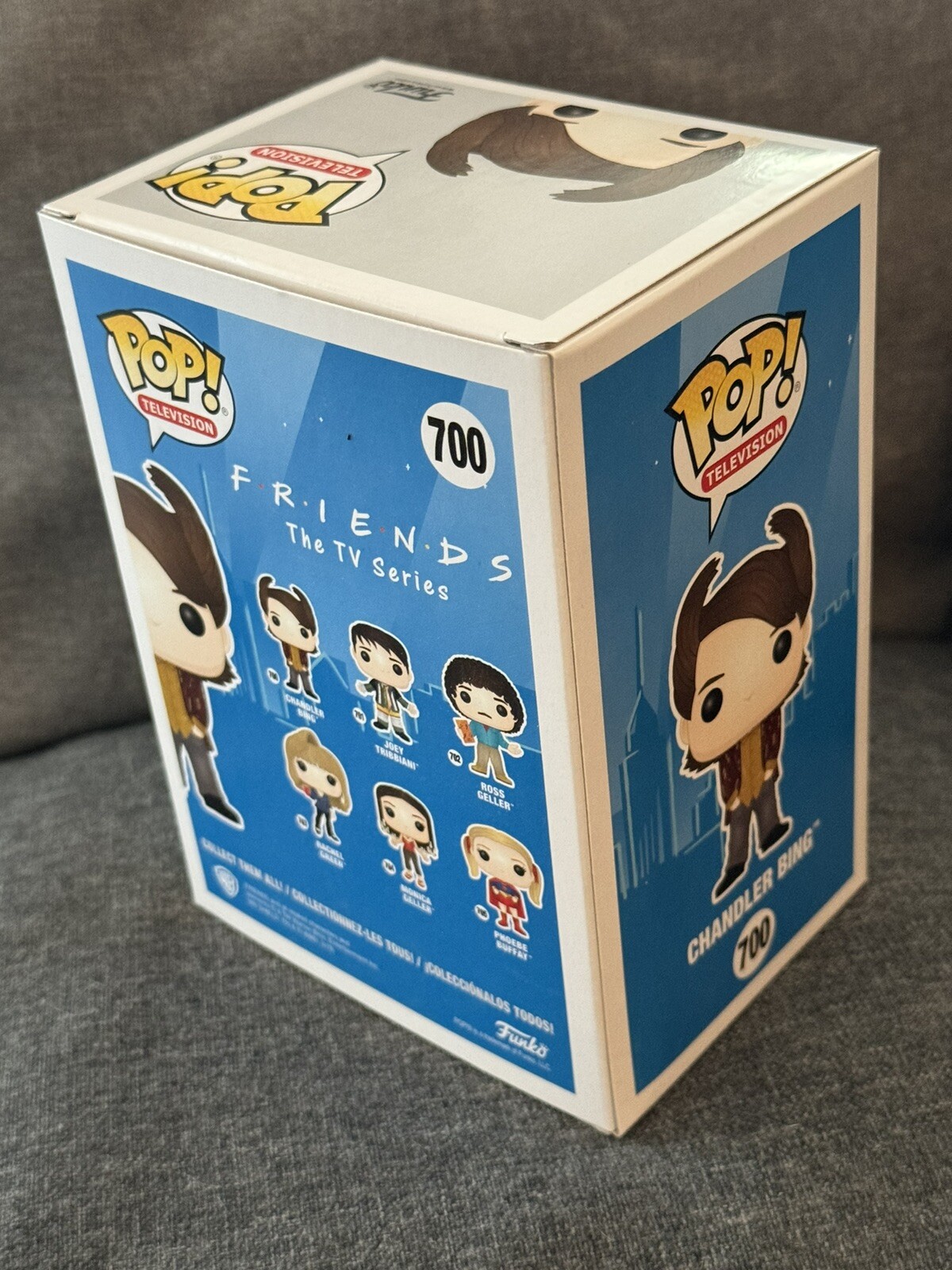 Funko Pop! Keychain: Friends - Joey Tribbiani in Chandler's Clothes - Nieuwe sleutelhanger - Vinyl Minifiguur Om te verzamelen - Kousenvulling - Cadeau-idee - Officiële Handelsgoederen