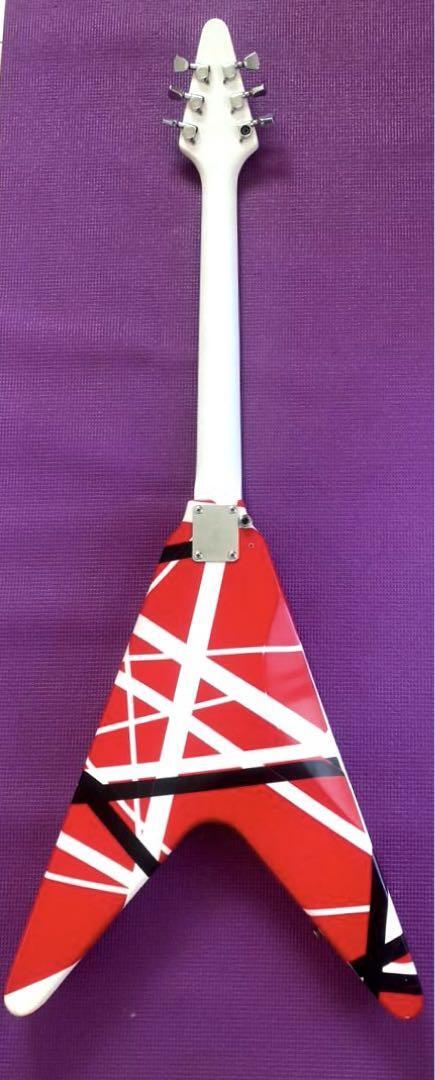 EVH 5150風　フライングV オリジナルペイント　ノーブランド EVH 5150風フライングV オリジナルペイントノーブランド