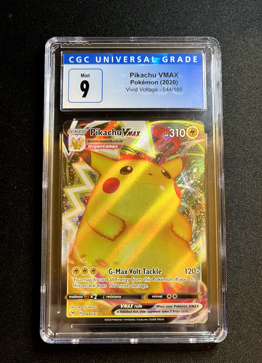 ポケモン - vino Vivid Voltage Rainbow Pikachu VMAX 188/185 Gold Foil Pokemon