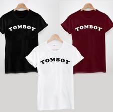 TOMBOY T-Shirt - Sarcastic Funny Tee Top Ladies Mens Cool