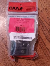 CAA Command Arms Accessories 1" Flashlight Laser Picatinny Mount - BK2