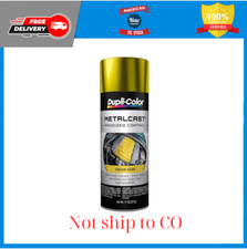 Yellow Metal Cast Anodized Coating Caliper Brake Rotor High Heat Engine Paint
